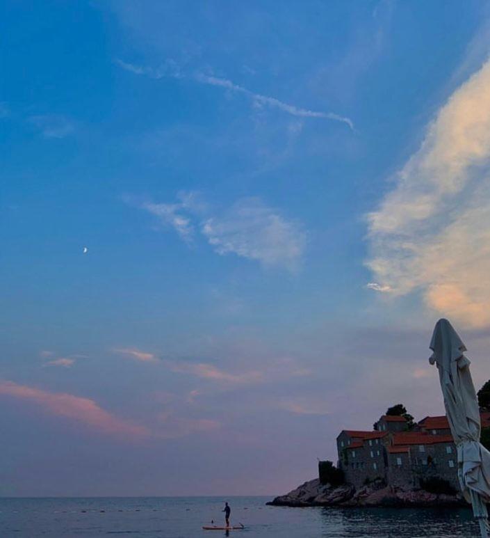 Apartments Dunja Sveti Stefan Luaran gambar